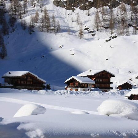 Le Panorama - Appartement à Arolla face aux montagnes à 150m des pistes Evolène Esterno foto