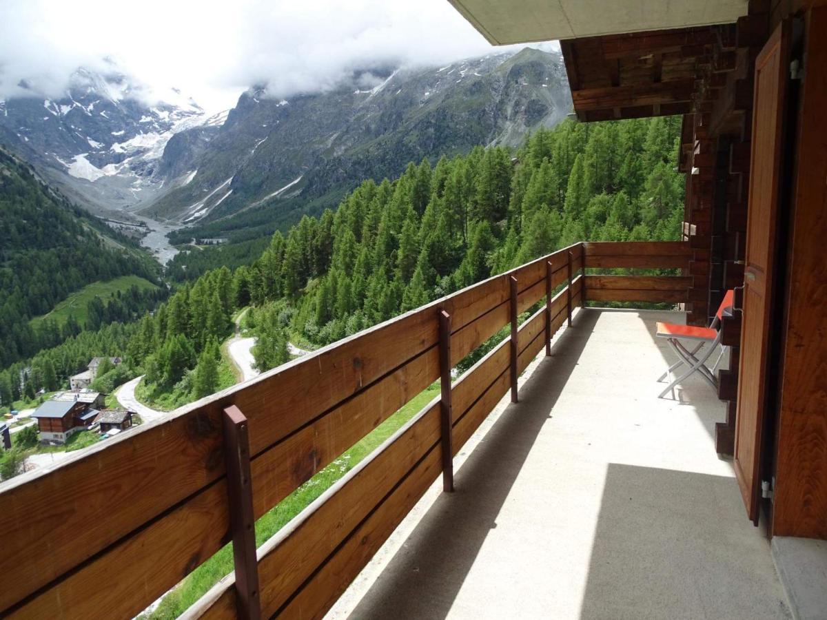 Le Panorama - Appartement à Arolla face aux montagnes à 150m des pistes Evolène Esterno foto