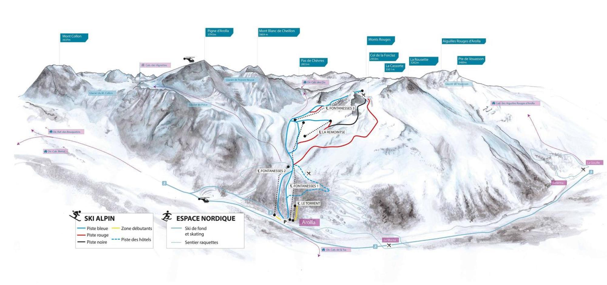 Le Panorama - Appartement à Arolla face aux montagnes à 150m des pistes Evolène Esterno foto